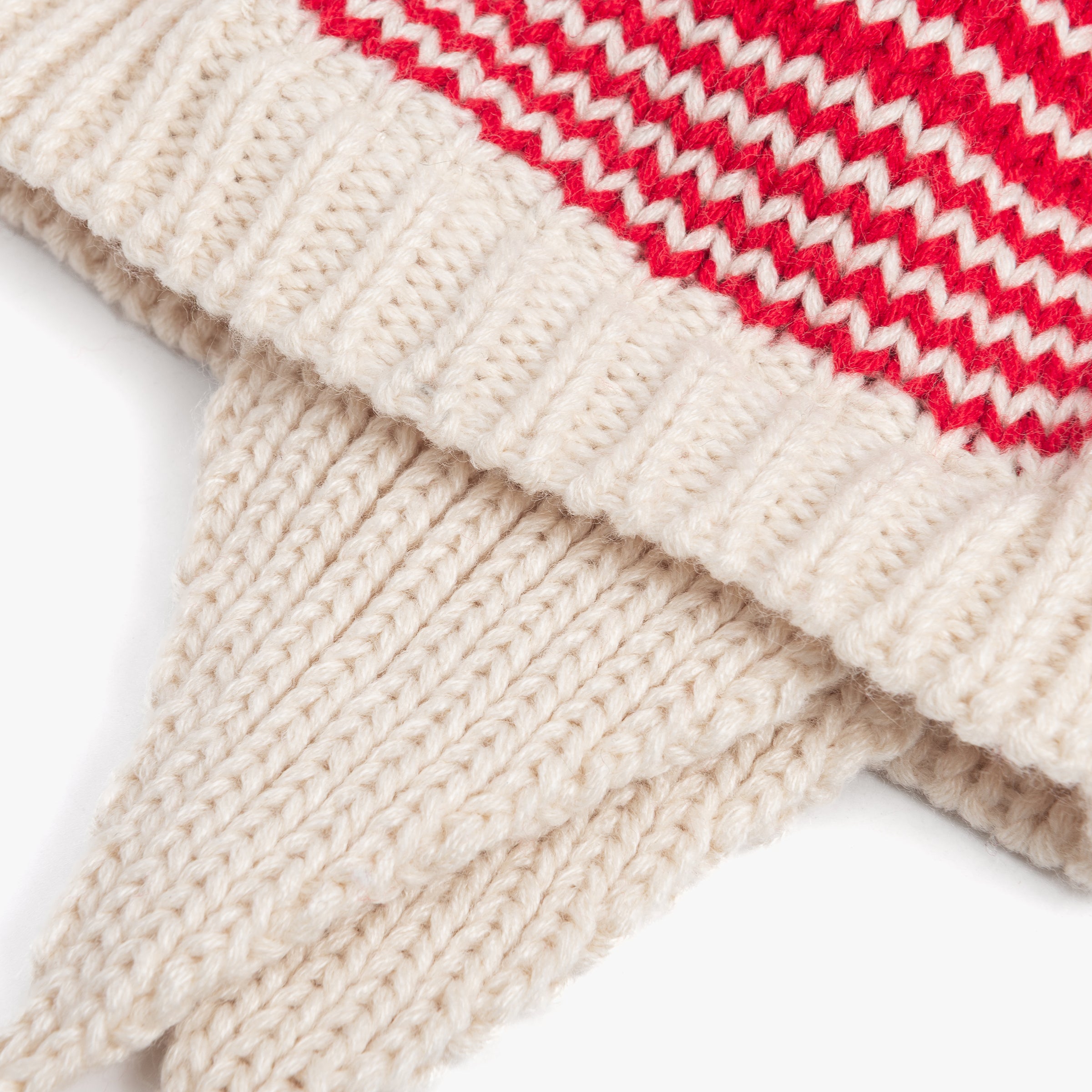 Warm Earflap Stripe Beanie Hat with Strap for Toddlers/Little Kids 1-6 Years