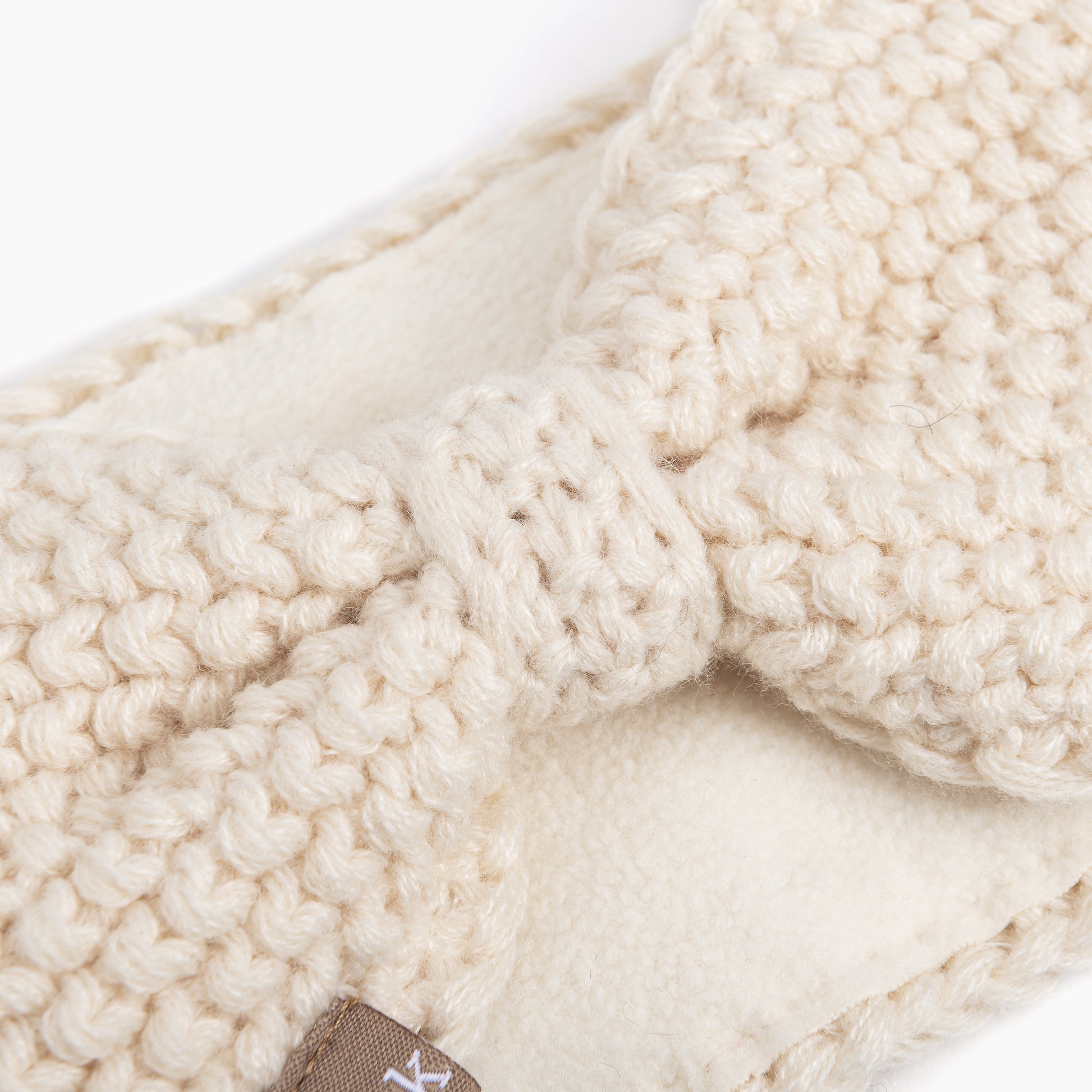 Girls Fleece‑Lined Ear Warmer Headband – Soft Winter Kids Headwrap 3–8