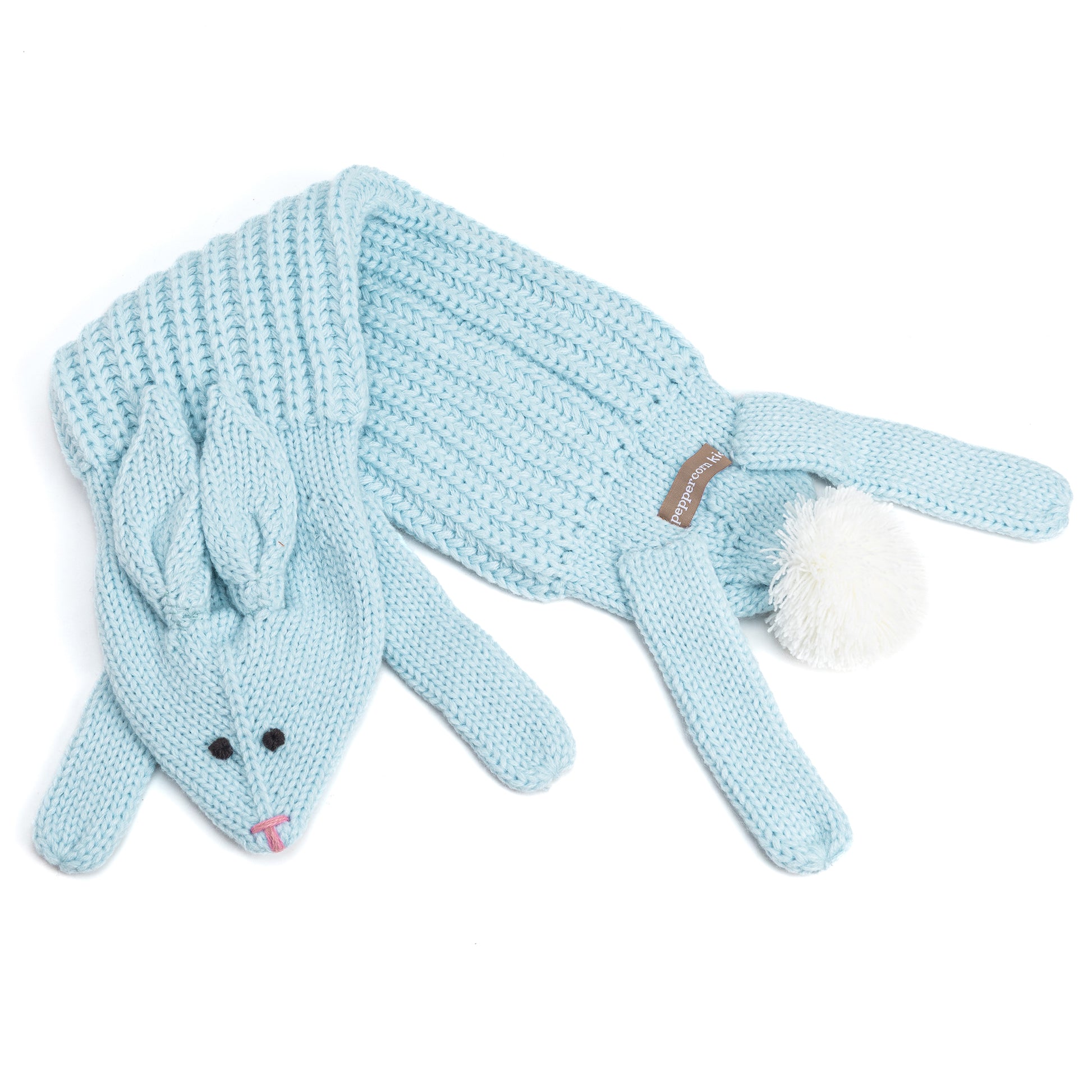 Bunny Rabbit Neck Scarf for Children 4/5-12Y, Premium Quality, Novelty Design