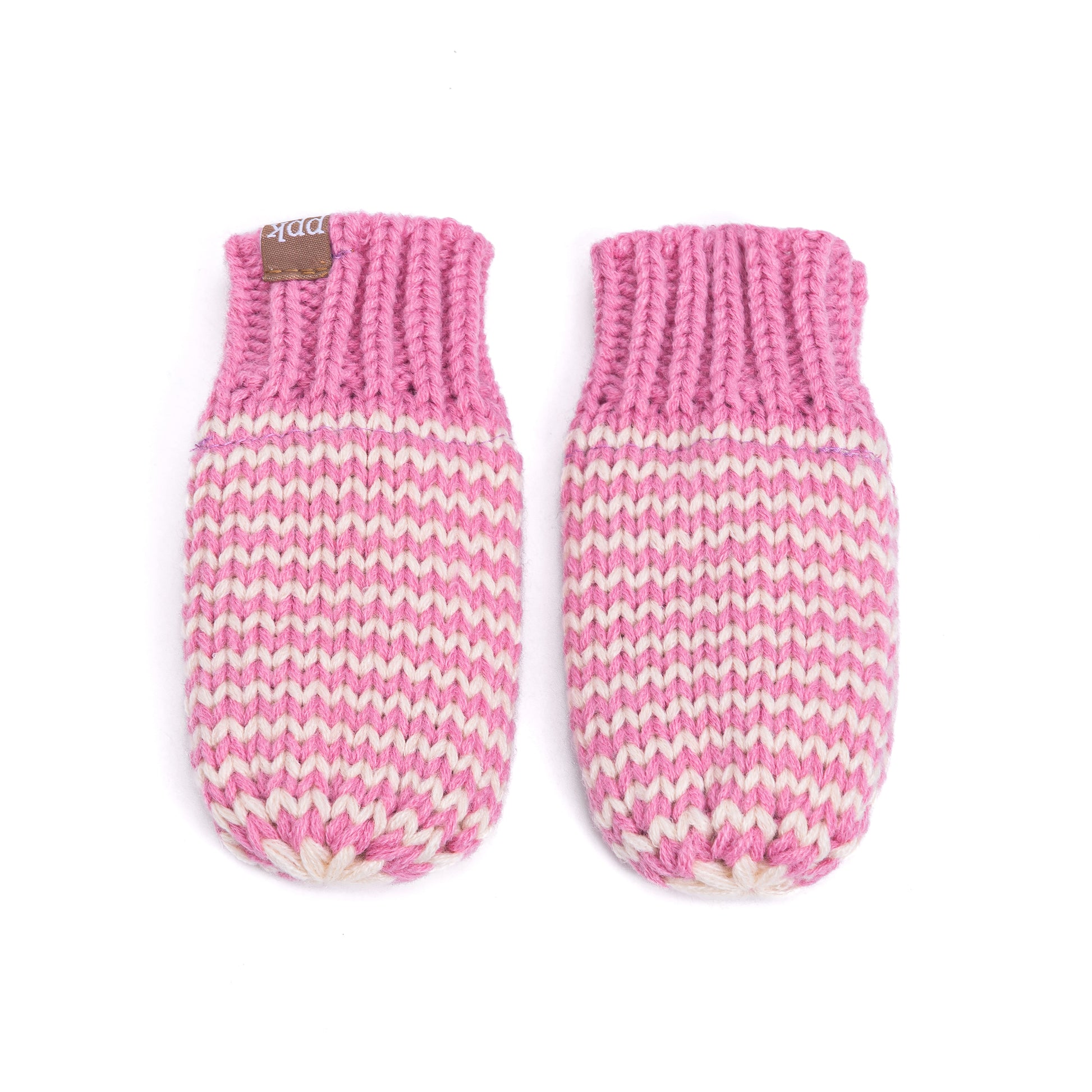 No‑Thumb Baby Winter Mittens, Fleece‑Lined Gloves for Infants & Toddlers 6–24 Months