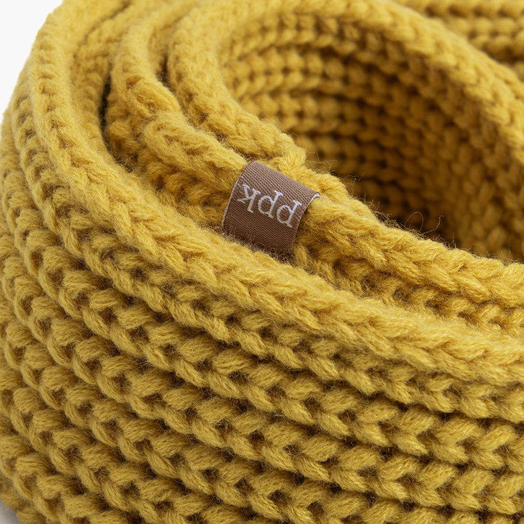 Kids Snung Winter Scarf / Double Layer Warm Neck-Wrap