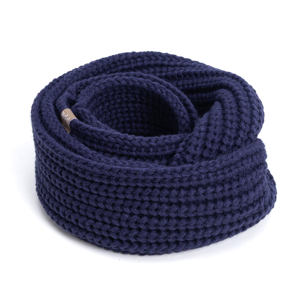 Kids Snung Winter Scarf / Double Layer Warm Neck-Wrap