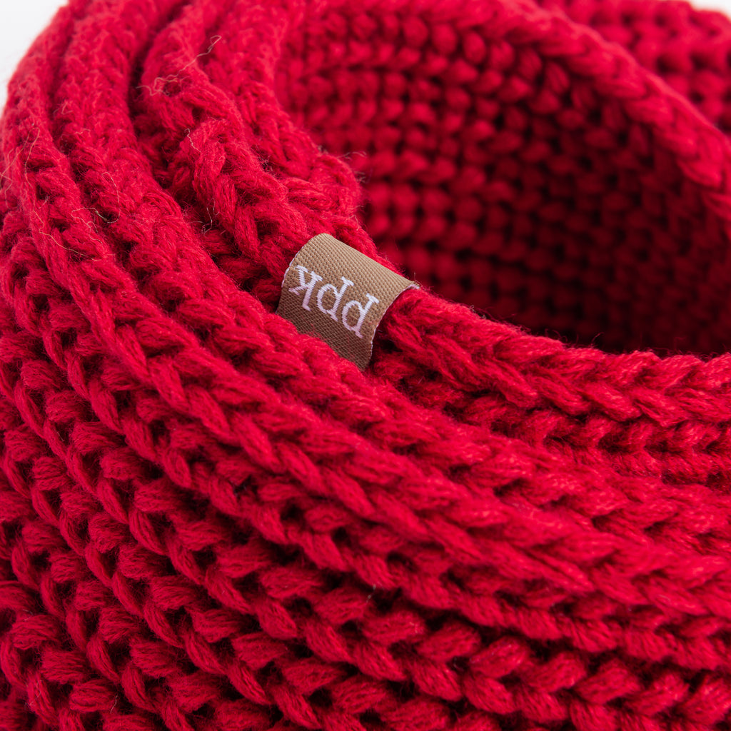 Kids Snung Winter Scarf / Double Layer Warm Neck-Wrap