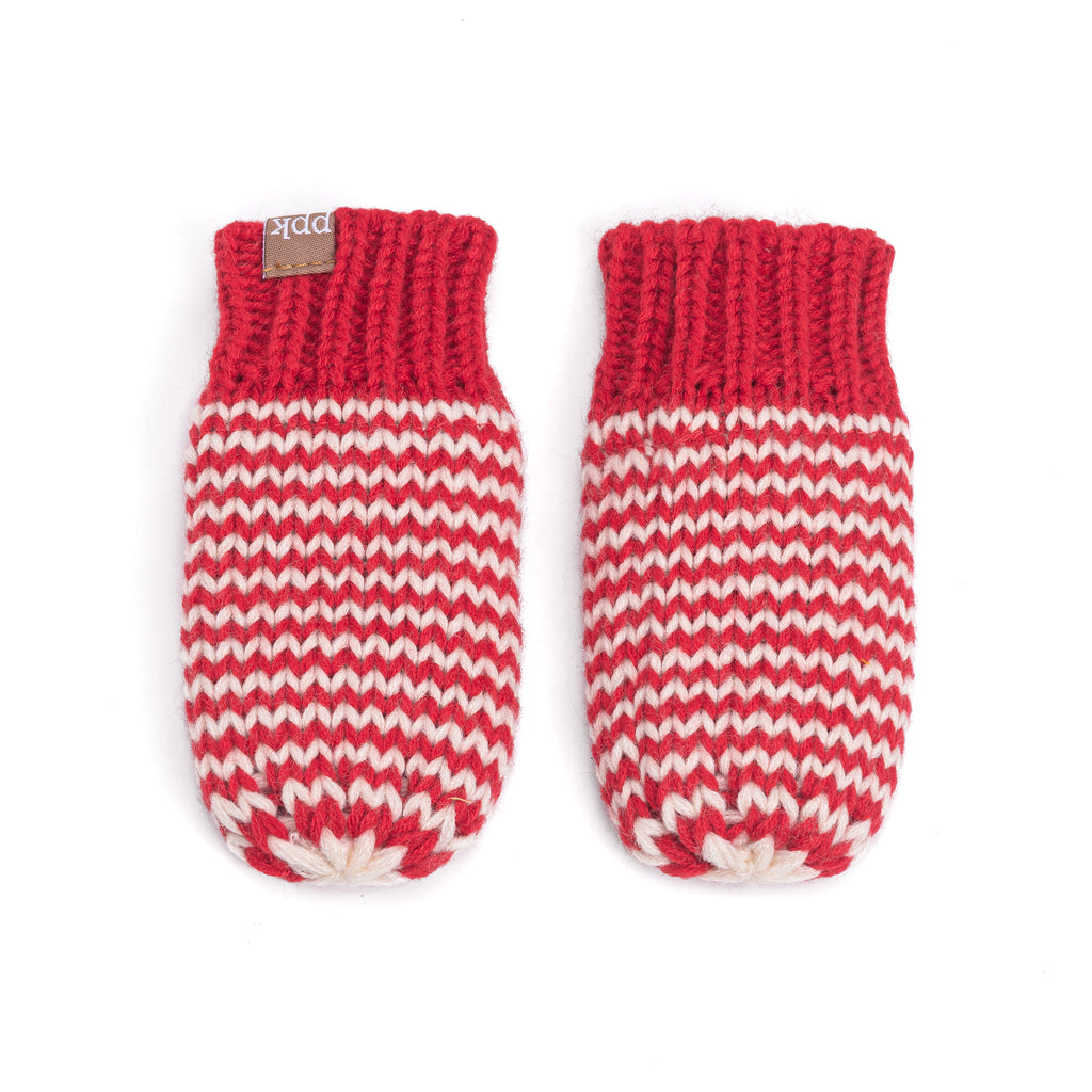 No‑Thumb Baby Winter Mittens, Fleece‑Lined Gloves for Infants & Toddlers 6–24 Months