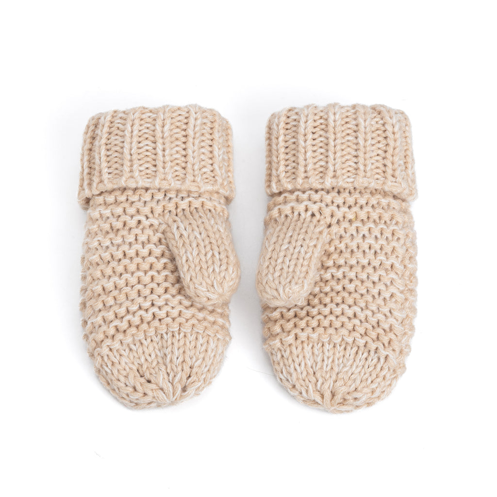 Little Girls /Toddler Knitted Mittens with Bows (Warm Fleece Lined) 1-6 Years