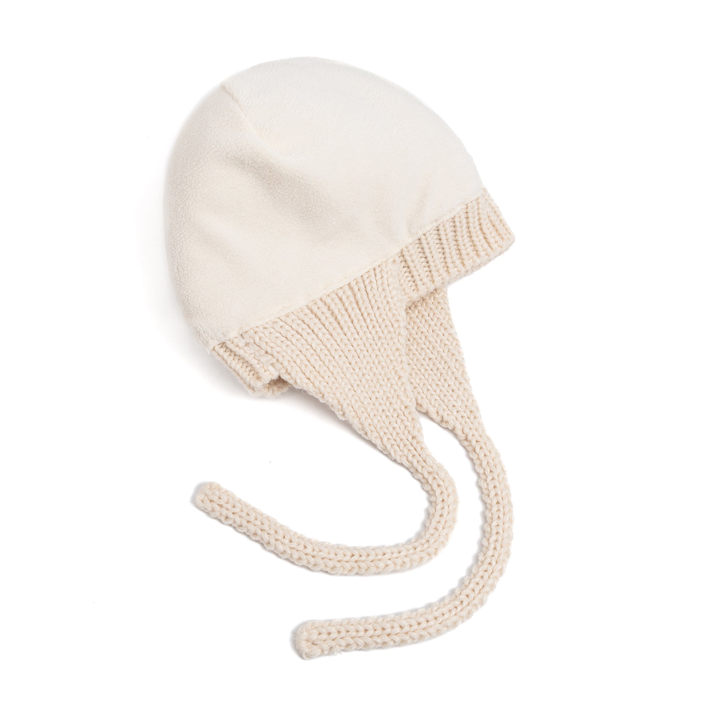 Warm Earflap Stripe Beanie Hat with Strap for Toddlers/Little Kids 1-6 Years