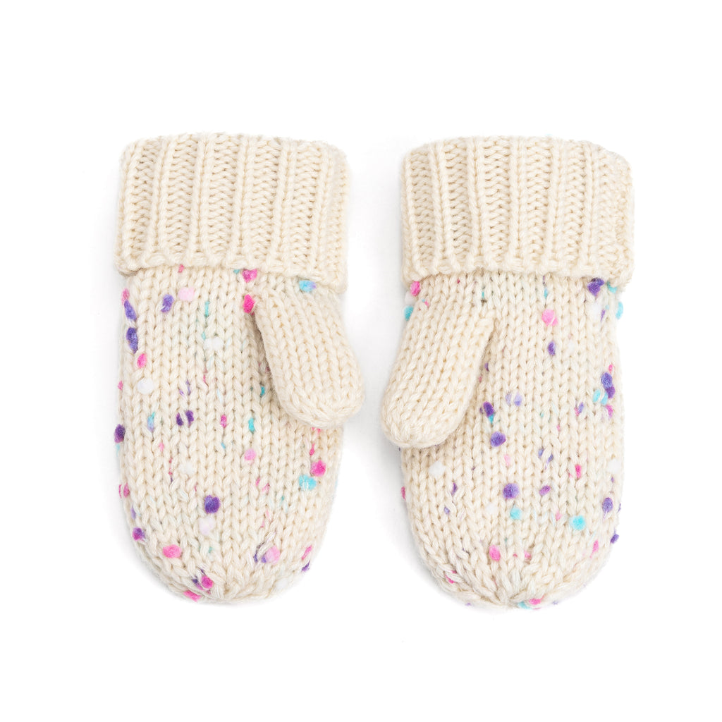 Girls Fun Specked Winter Mittens for Kids 1-12 Years, Premium Quality, Fleece-lined Cold Weather Essential (Copy)