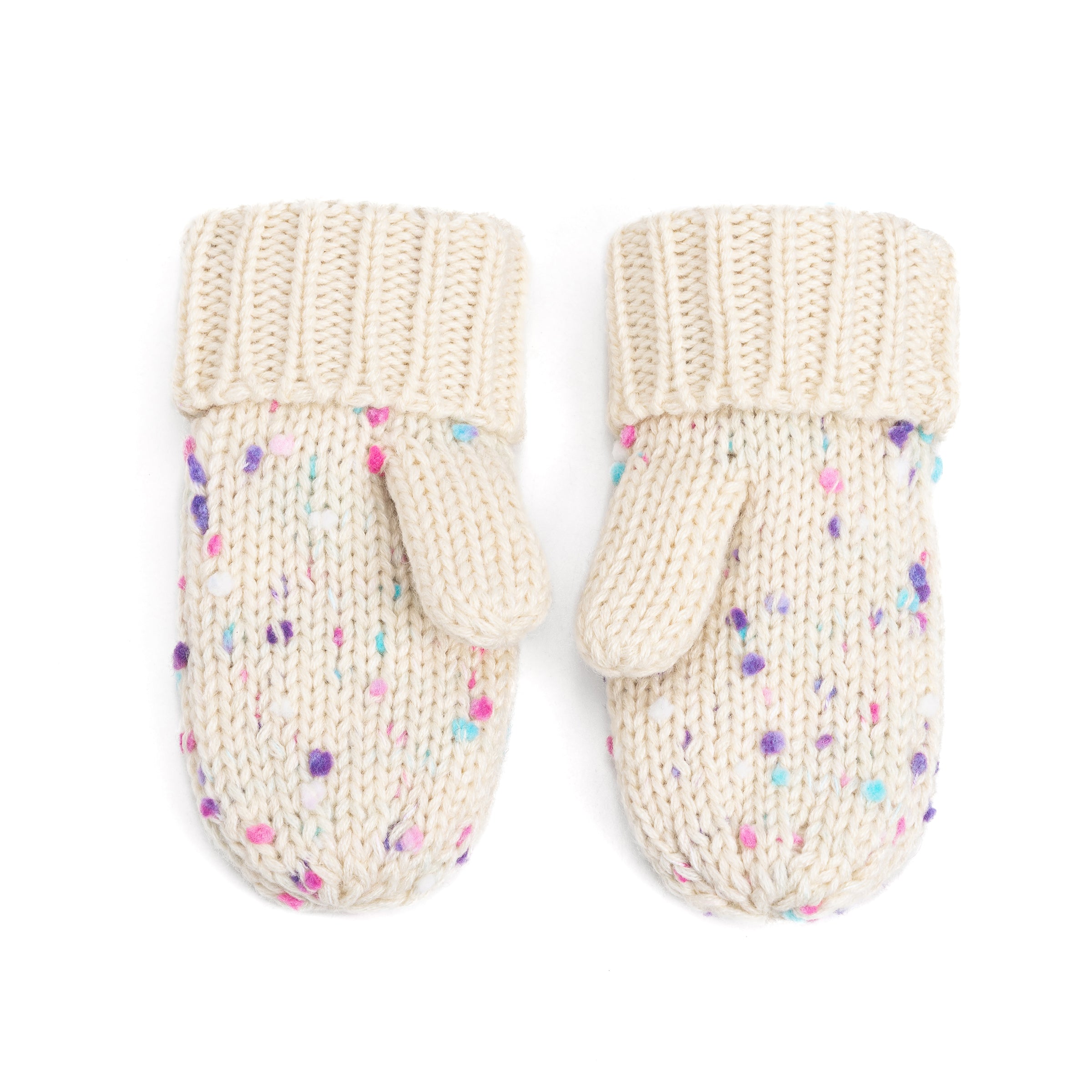 Girls Fun Specked Winter Mittens for Kids 1-12 Years, Premium Quality, Fleece-lined Cold Weather Essential (Copy)