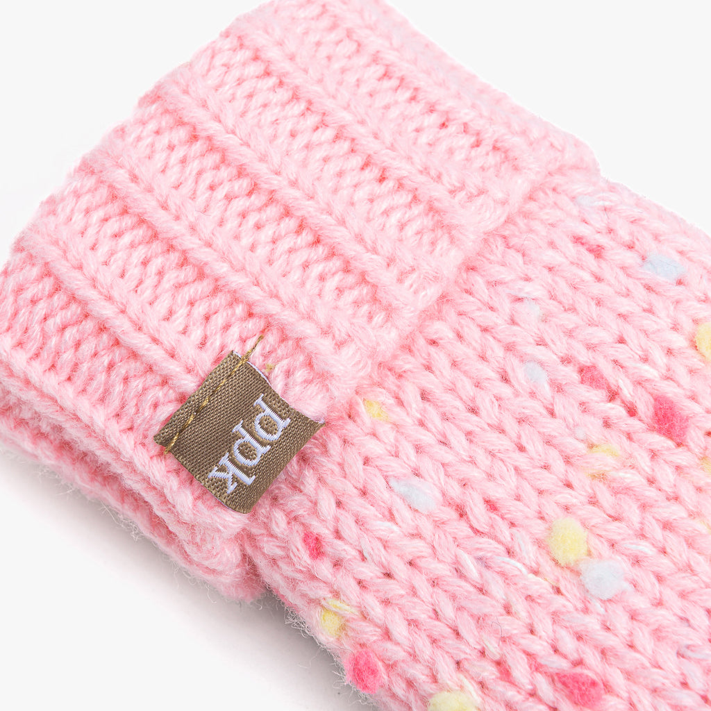 Girls Fun Specked Winter Mittens for Kids 1-12 Years, Premium Quality, Fleece-lined Cold Weather Essential (Copy)