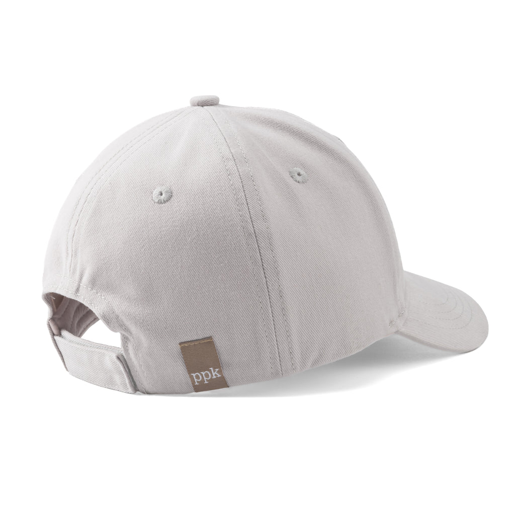 Kids Gray Baseball Cap with Little Fox Embroidery (Age 3-6/7Y) Unisex