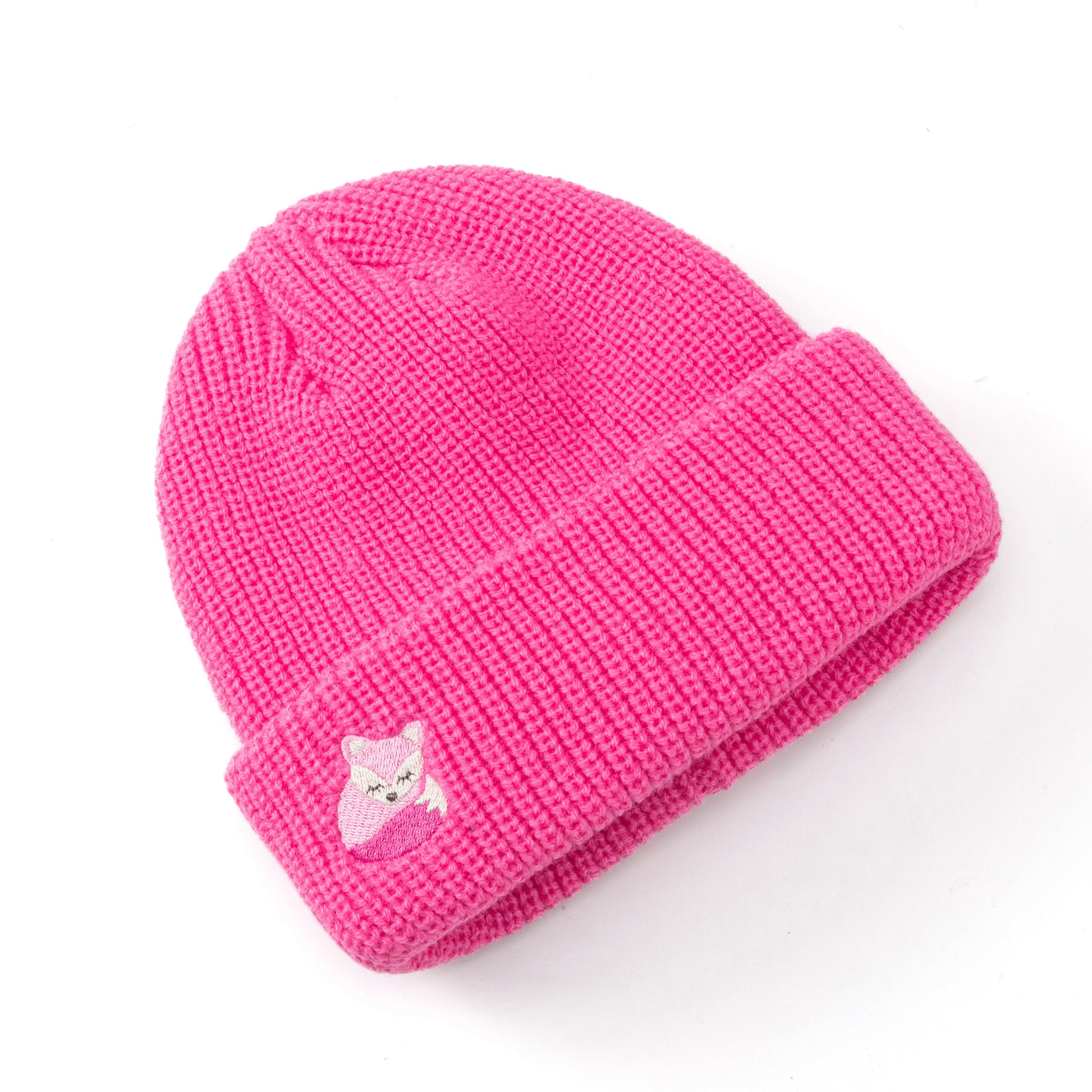 Girls Purple Beanie for Ages 3 to 10 Years, Premium Quality Winter Essential