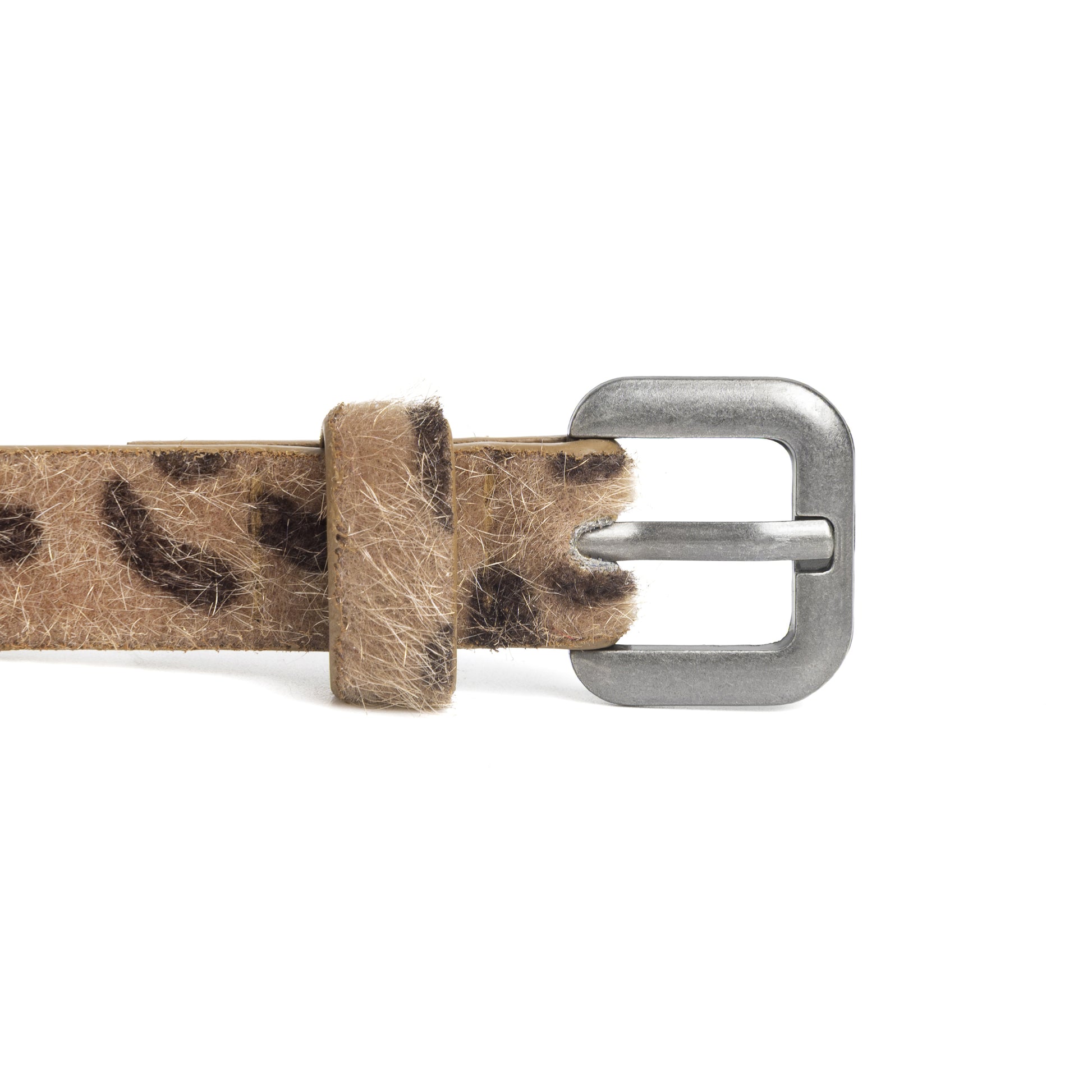 Girls' Leopard Print Faux Leather Belt – Fashion Belt for Kids, Teens 4-19 Y