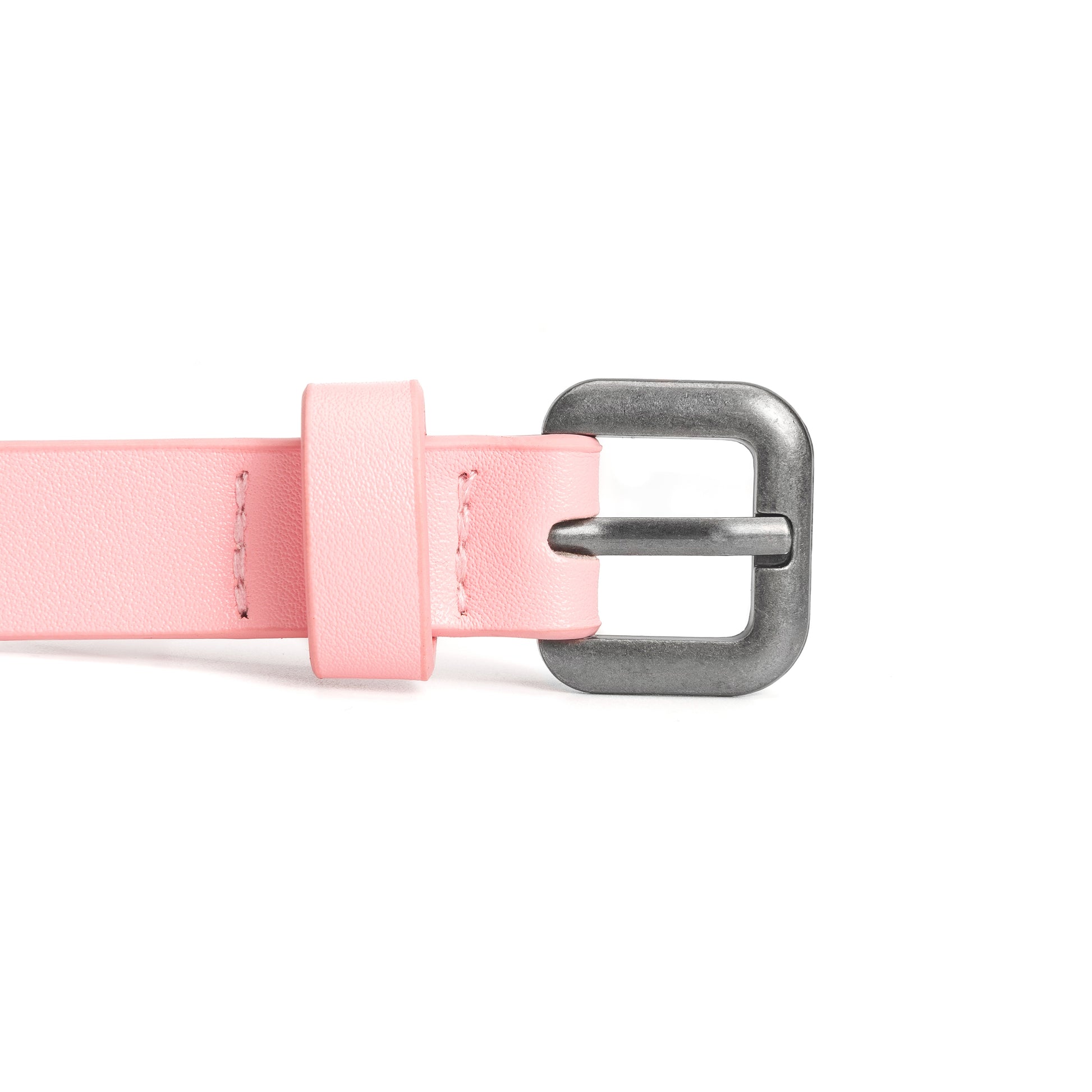 Kids Boho Leather Belt with Floral Embroidery Pattern for Girls 4-14 Years