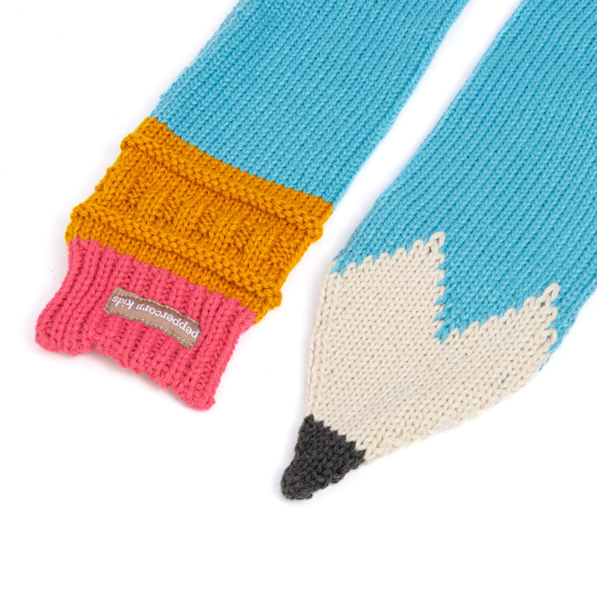 Children's Soft Warm Double -Knit Scarf - Pencil- Shaped (Kids Age 3-8 years, Unisex)