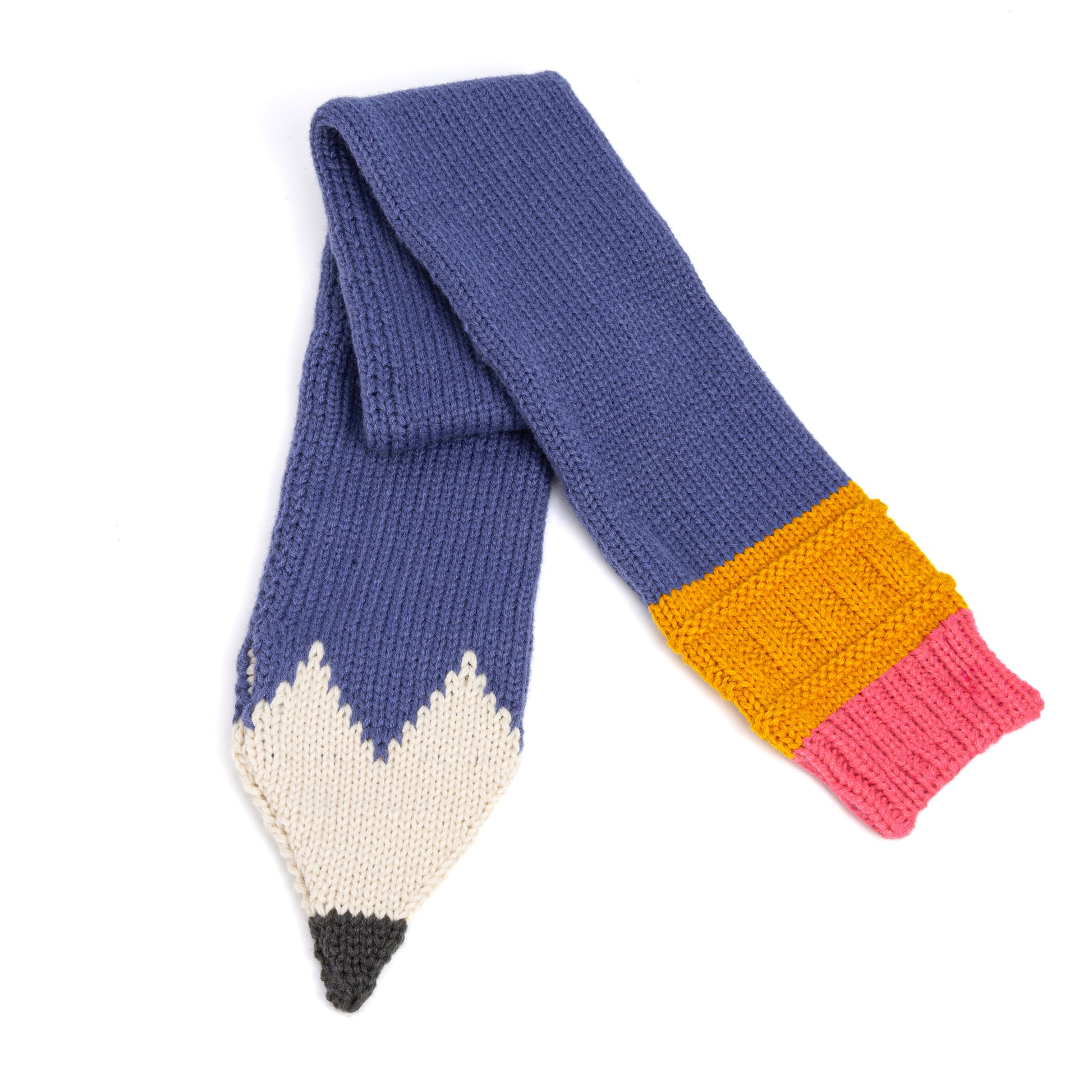 Children's Soft Warm Double -Knit Winter Scarf - Pencil Shaped (Kids Age 3-8 years, Unisex) Premium Quality, Unique Design