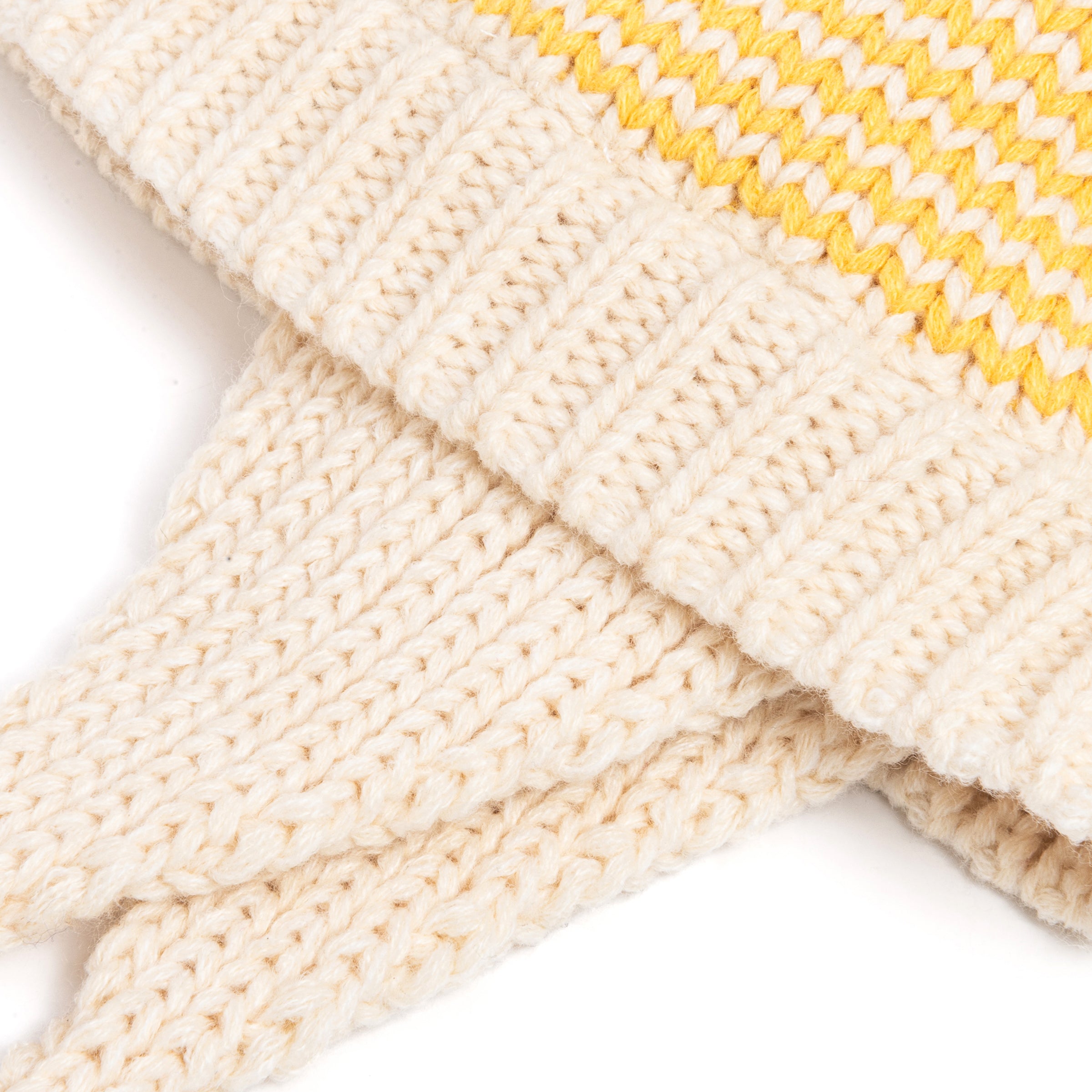 Warm Earflap Stripe Beanie Hat with Strap for Toddlers/Little Kids 1-6 Years