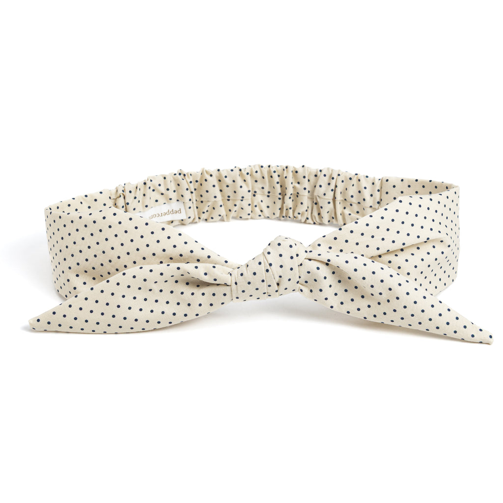 Little Girls Tie-Knot Stretchy Headwrap - Stylish Hairband for Girls 0-6