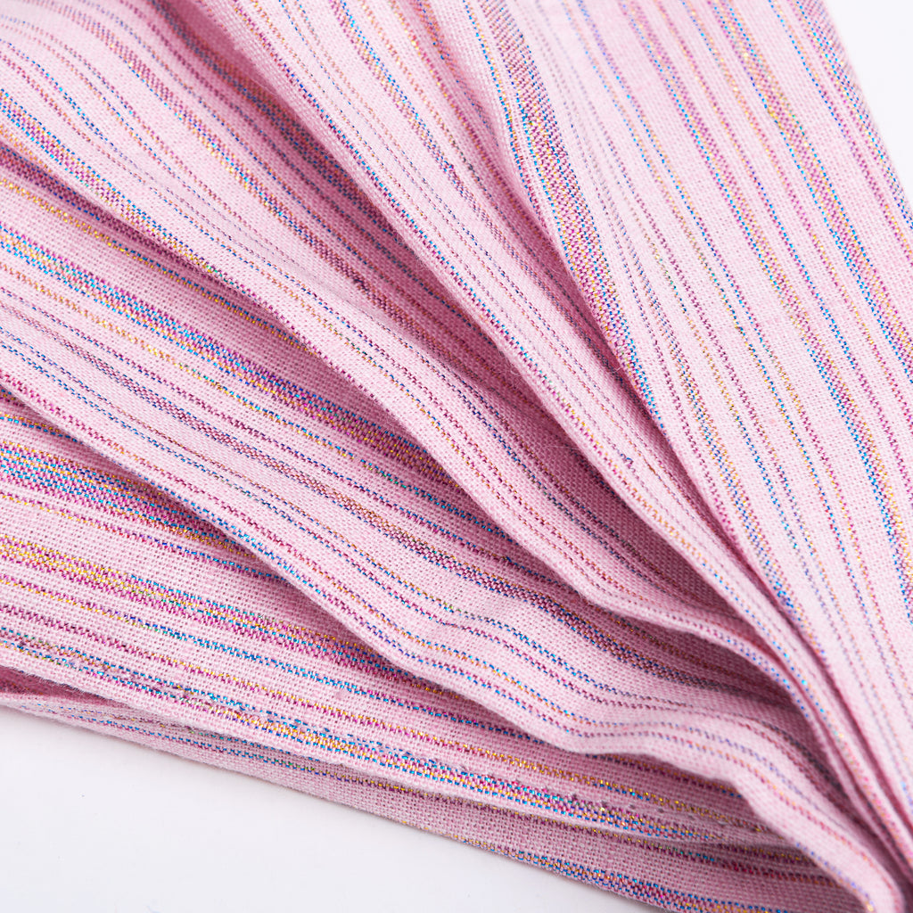 Girls Metallic Sheen Stripe Bandana Headband
