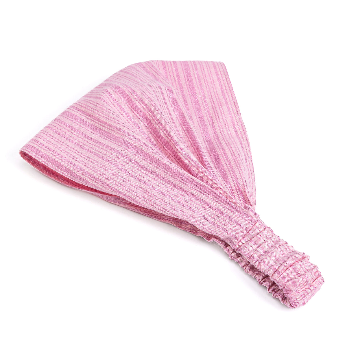 Girls Metallic Sheen Stripe Bandana Headband