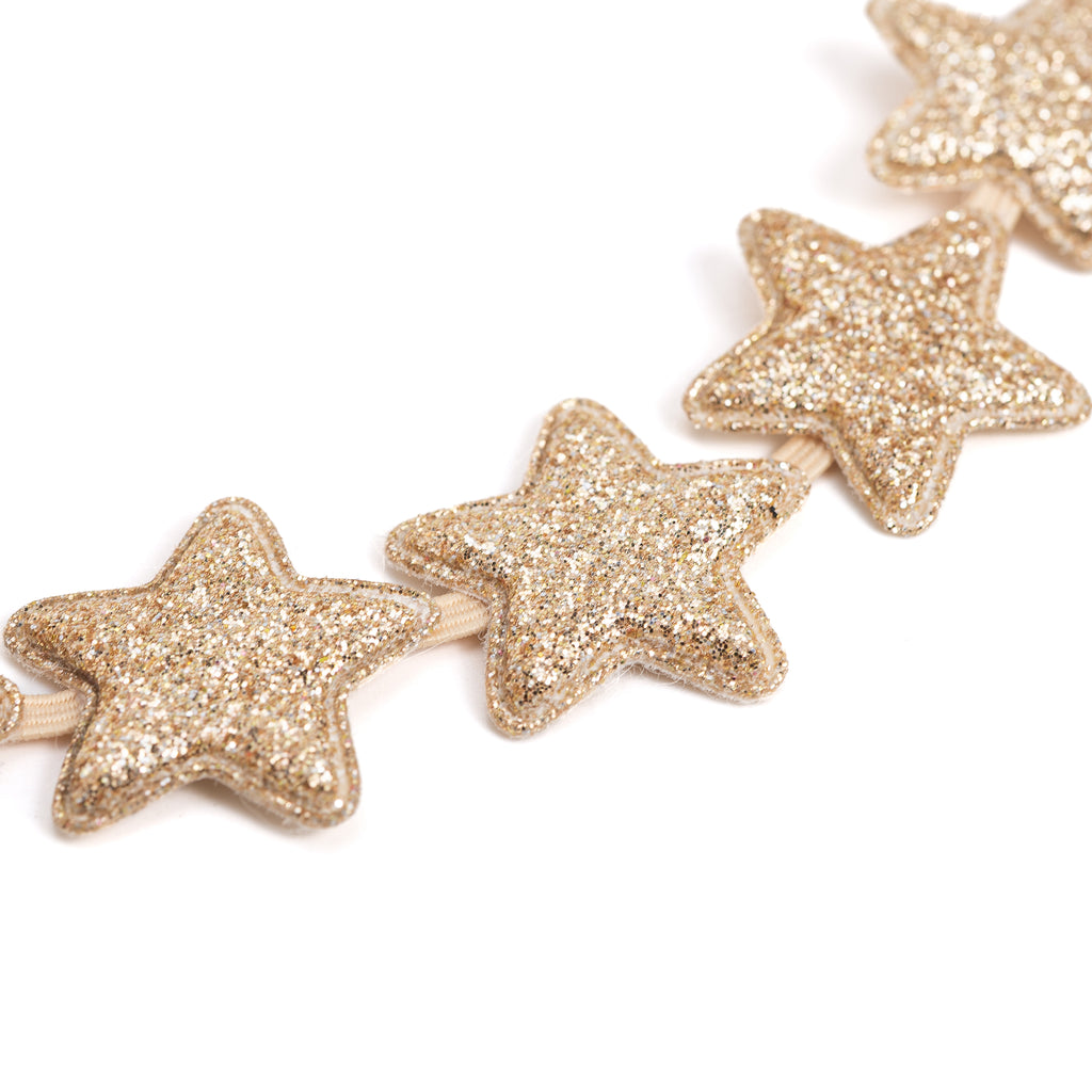 Glitter Star Headband for Girls All Ages