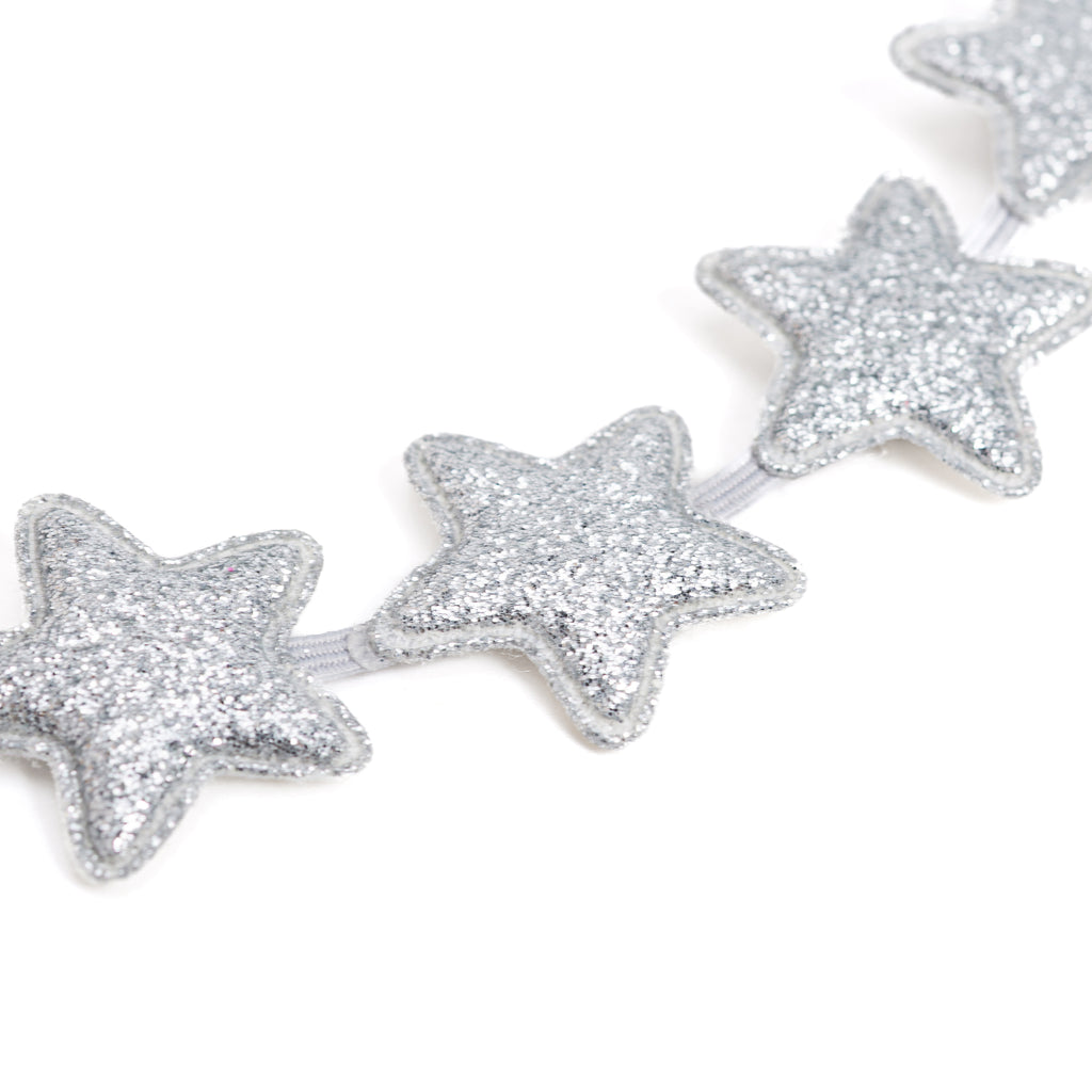 Glitter Star Headband for Girls All Ages