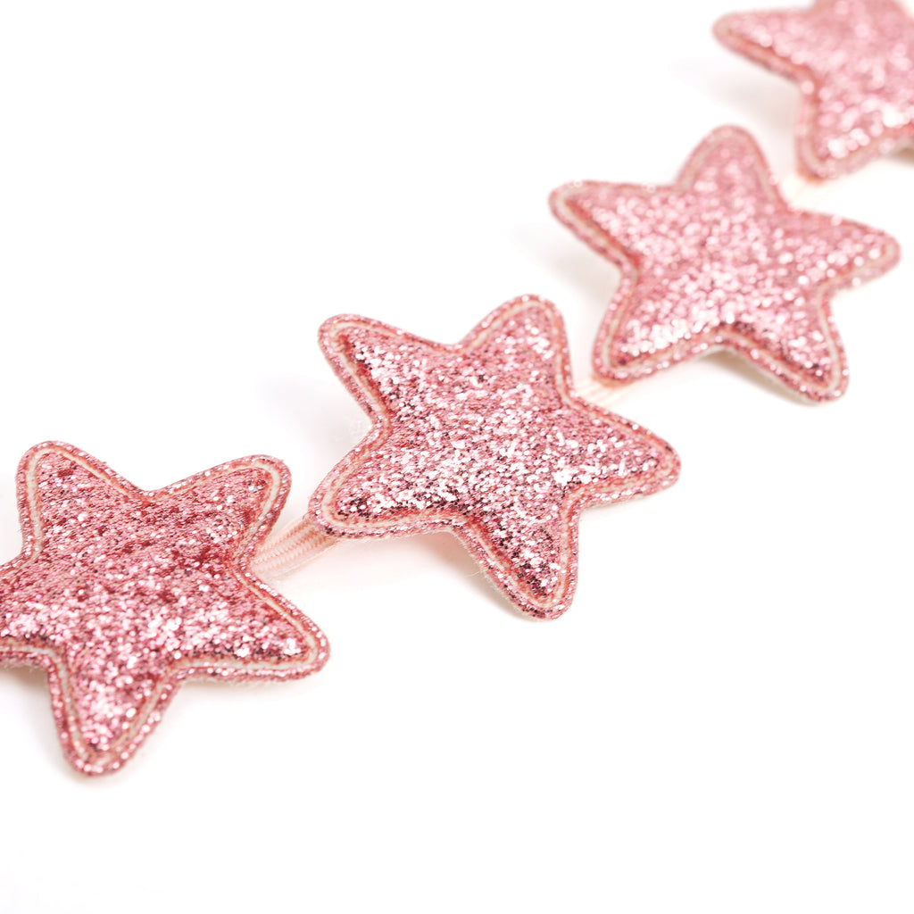 Glitter Star Headband for Girls All Ages