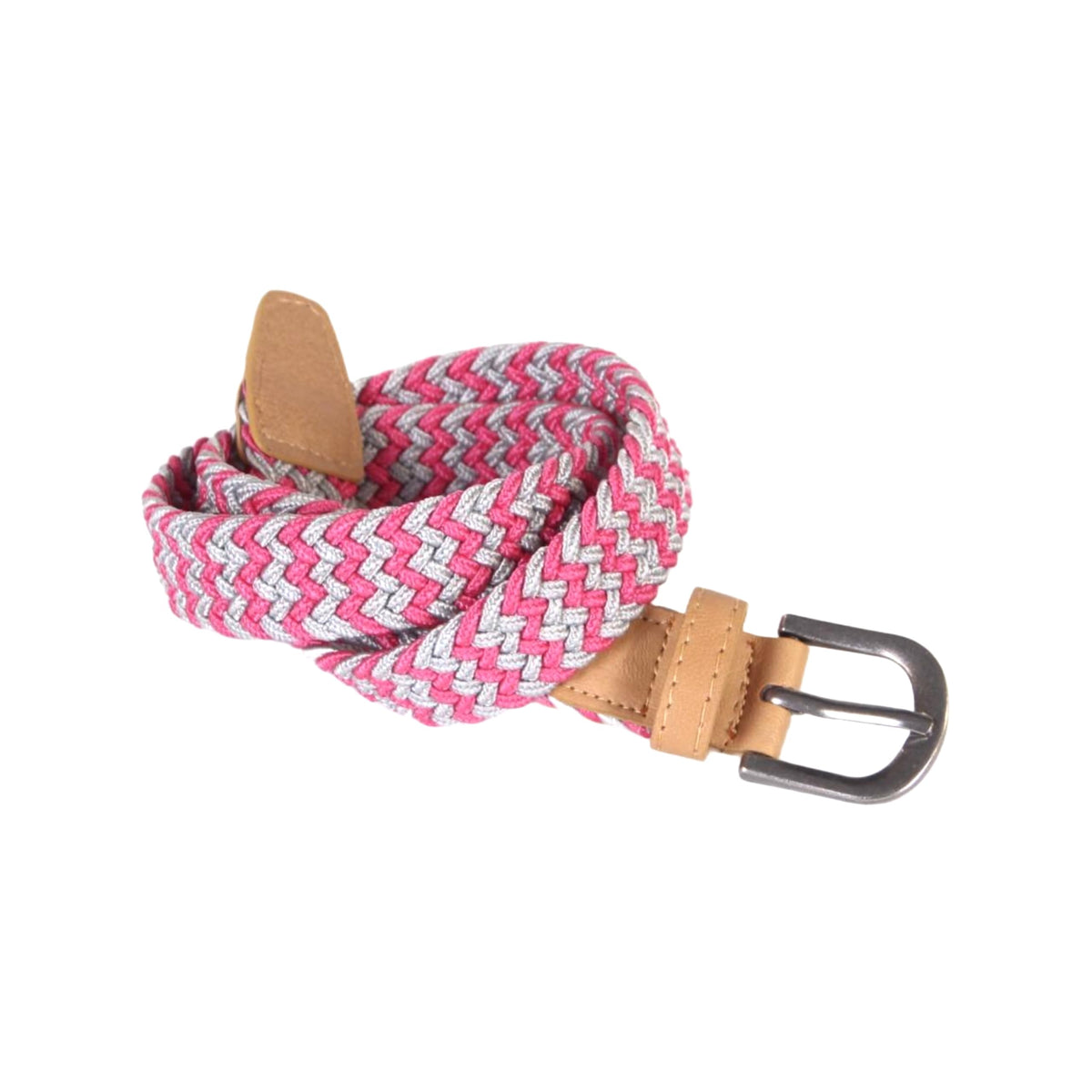 Boys Stretchy Leather Belt - Children's Age 4-14 Y