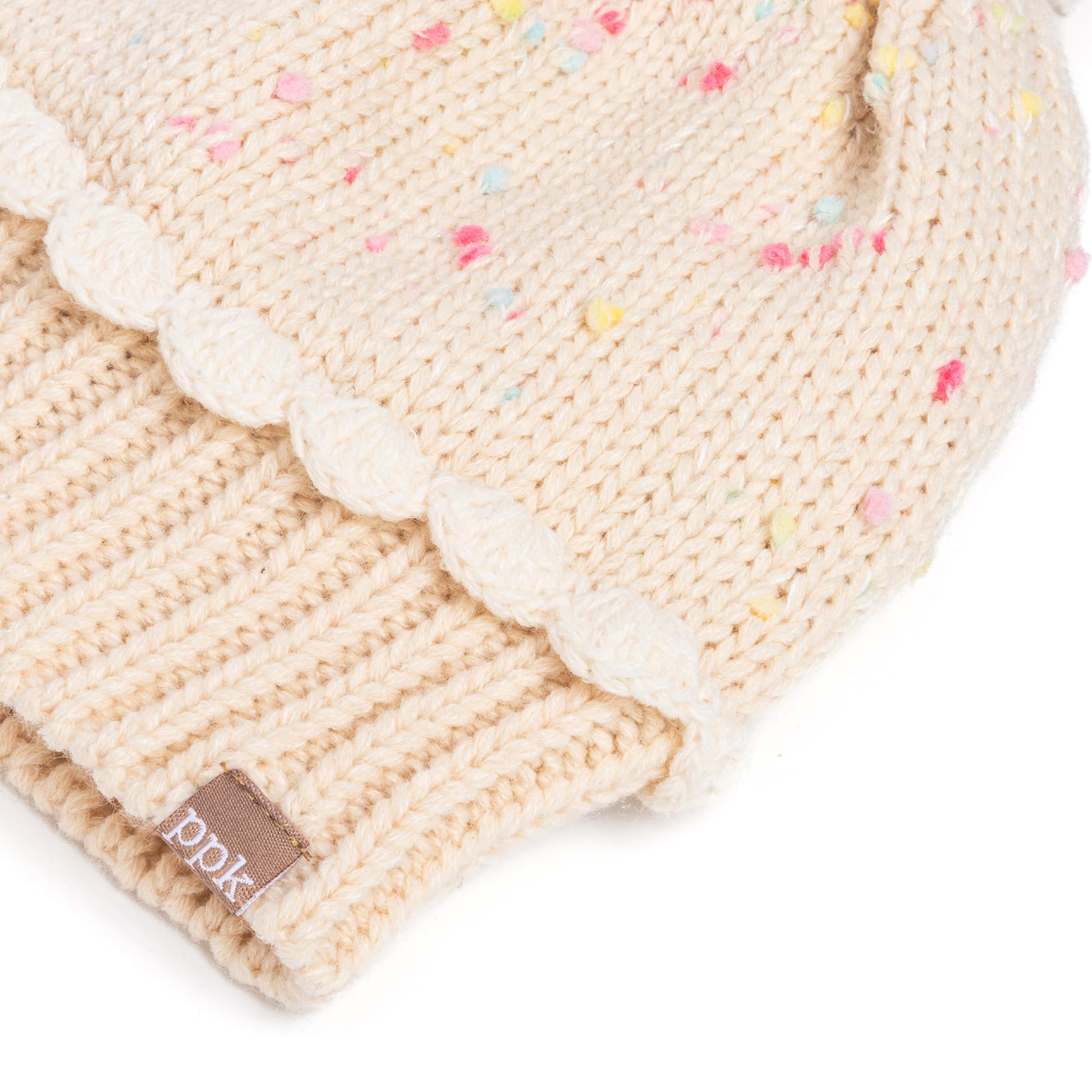 Cupcake Shaped Knit Beanie Hat for Children 1-12 Y, Cute Novelty Design, Premium Quality