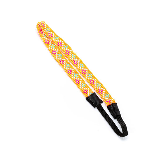 Beaded Boho Headband for Girls – Bold, Bright & Fun for Ages 5–14
