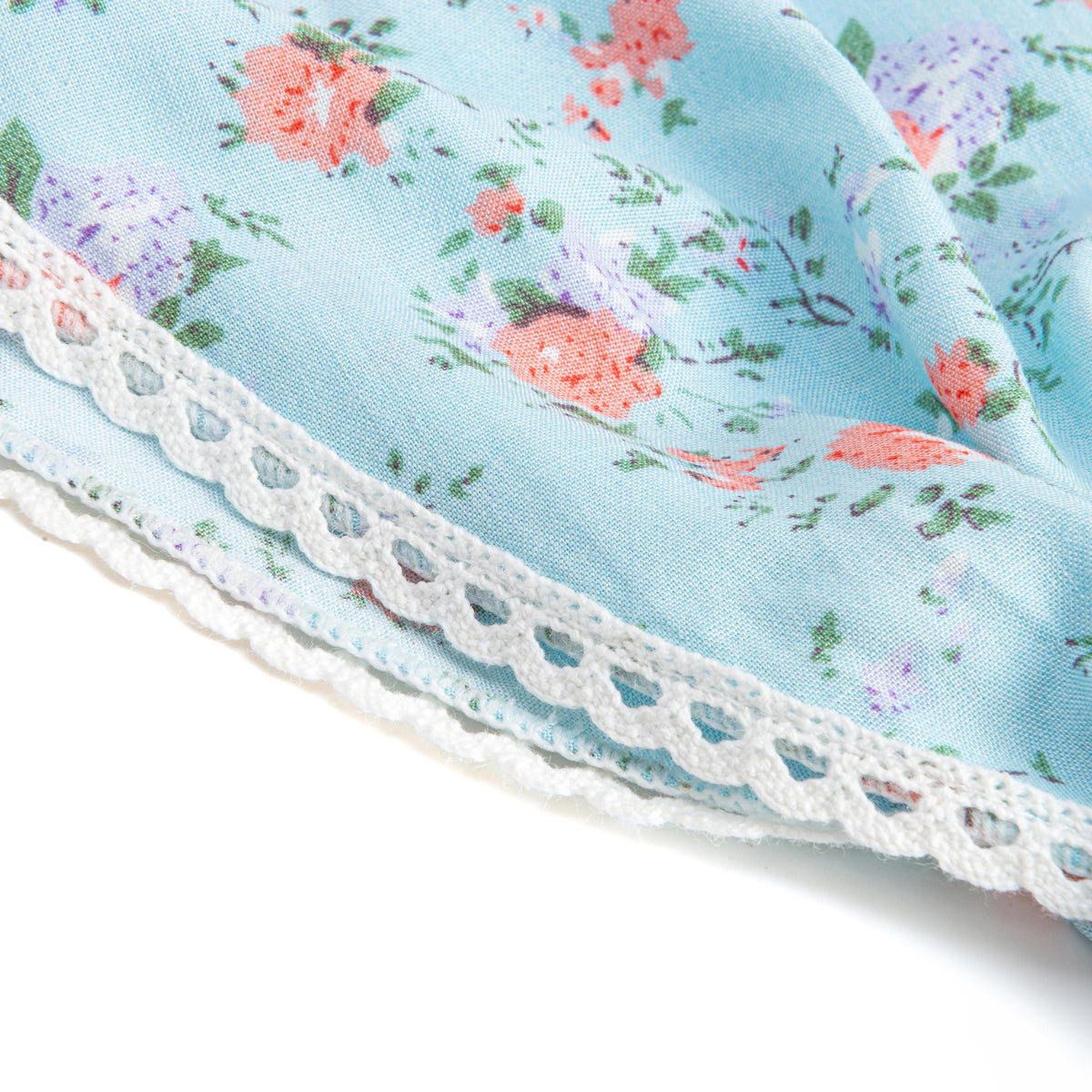 Little Kids Hair Triangle Hair Bandana Headband Scarf - Girls Age 1-4/5Y, Ideal for Babies 12 Months up, Toddlers and Pre-Schoolers