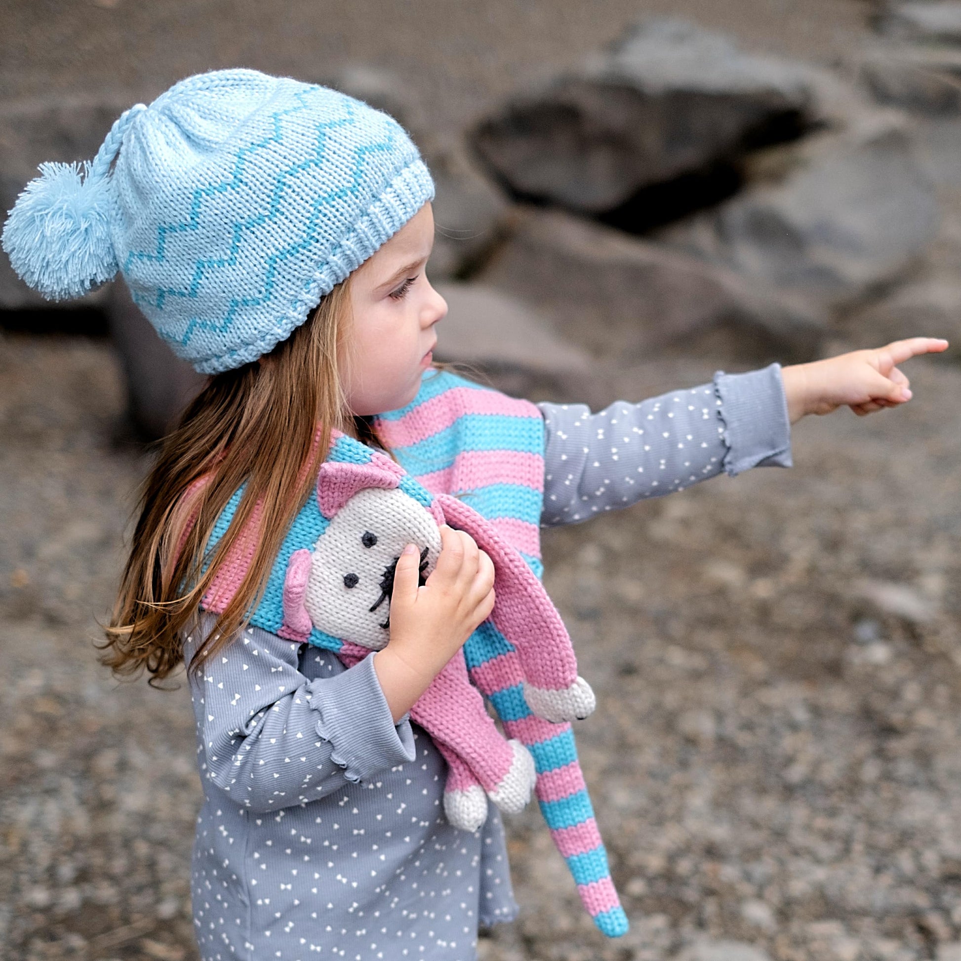 Kids Knit Beanie (Baby/ Toddler to 6Y) Premium Quality, Unique Design, Warm Fleece-Lined