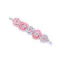 Peppercorn Kids Girls Flower Crown Headband (Age 3-8 Years) - Unique Design, Artisan Knit Hairband for Toddlers and Young Girls
