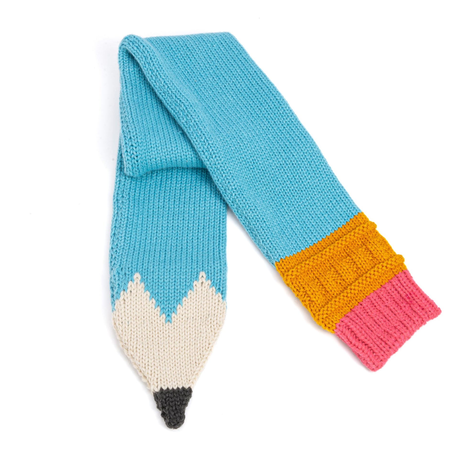 Children's Soft Warm Double -Knit Winter Scarf - Pencil Shaped (Kids Age 3-8 years, Unisex) Premium Quality, Unique Design