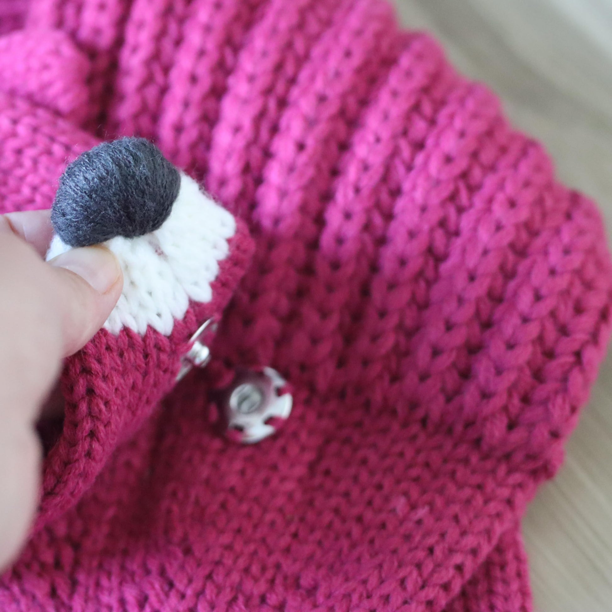 Kids Knit Fox Scarf - Neck Warmer (Ages 4-12)