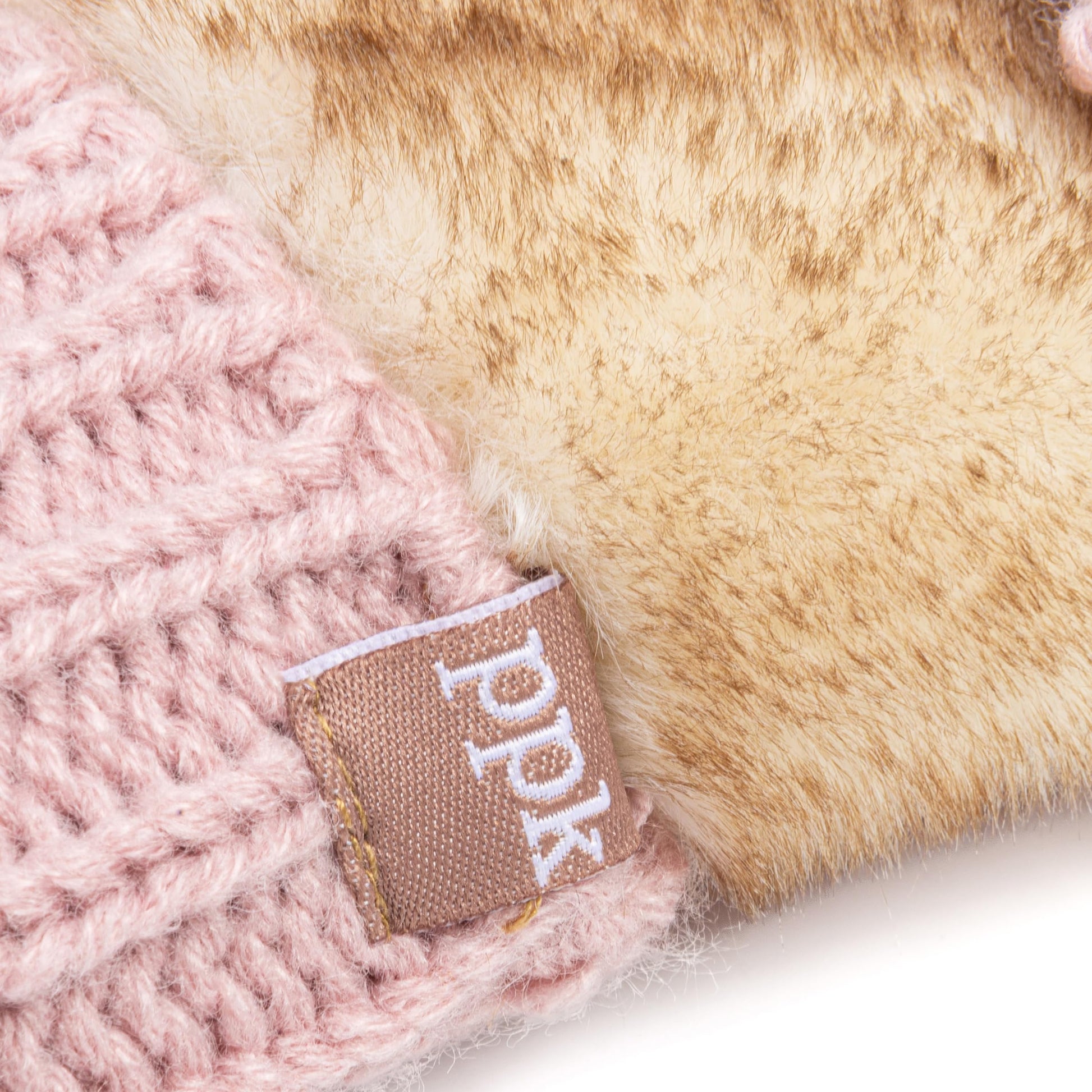 Warm Knit Winter Mittens for Girls Ages 3-12 Years, Fun Bunny Rabbit Design