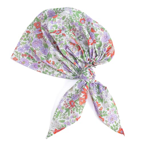 Peppercorn Kids Girls Pre-tied Hair Bandana Scarf - Kids Age 3-8 Y- Vintage Floral