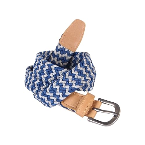 Boys Stretchy Leather Belt - Children's Age 4-14 Y