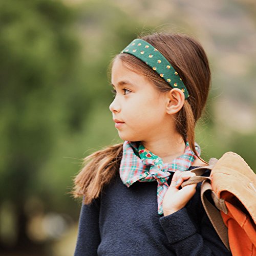 Classic Wide Print Pattern Headband for Girls 6-14 - Children, Tweens, Teenagers