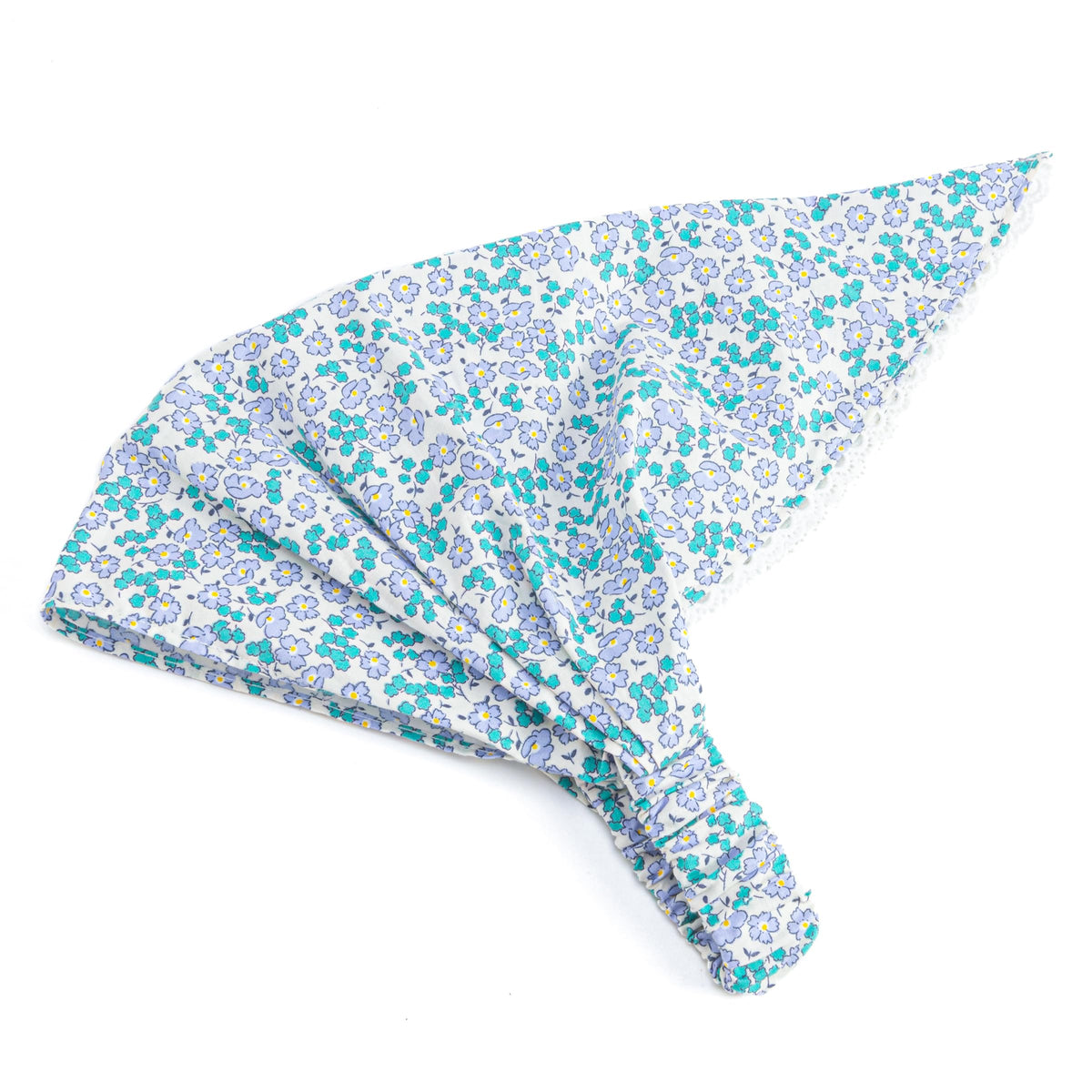 Toddler Girls Summer Bandana Scarf Headband - Country Floral (1-3 Y), Cotton